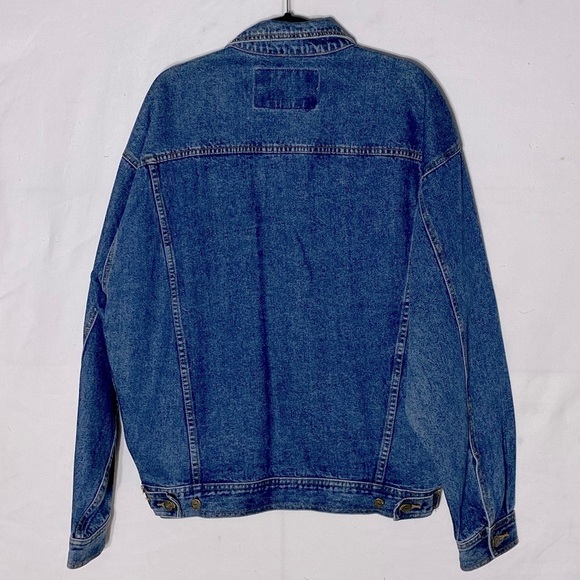 Vintage Western Concepts Big Valley Jamboree Denim Jean Jacket L - Picture 2 of 14